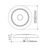 Farola LED 40W - 60W - 80W CCT Chip Lumileds 150Lm/W