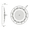 Campana Industrial LED 200W CCT IP65 Chip Lumileds