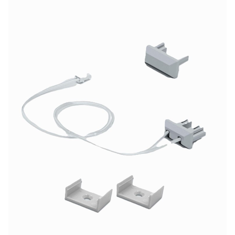 Conector Rápido para para 72520 con 100cm cable + Fijaciones + Tapa Final 12V
