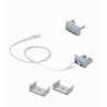 Conector Rápido para para 72520 con 100cm cable + Fijaciones + Tapa Final 12V