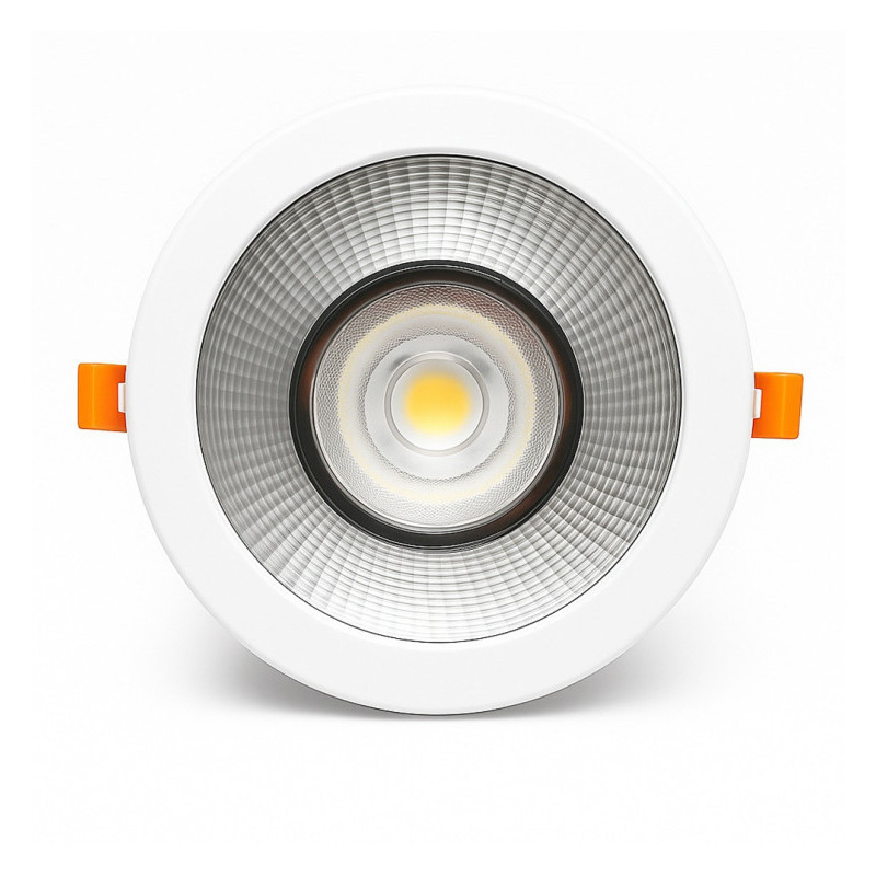 Foco Downlight LED Circular 30W Potencia y color seleccionable 3CCT CRI+92 IP65