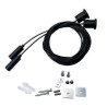 Kit Colgante Universal Negro Cable De 3m Pack 2 Unidades