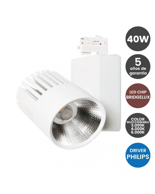 Foco LED 40W Blanco 3CCT...