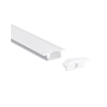 Perfil de encastrar Kit completo Blanco 2 metros