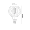 Bombilla LED Filamento Decorativa 7W E27 Ambar