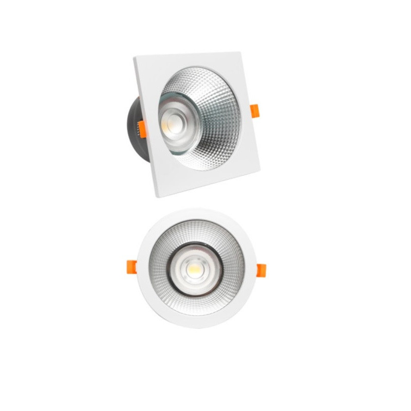 Foco Downlight LED Circular 30W Potencia y color seleccionable 3CCT CRI+92 IP65