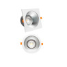 Foco Downlight LED Circular 60W Potencia y color seleccionable 3CCT CRI+92 IP65