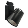 Foco LED 40W Negro para Carril Monofásico BRIDGELUX Chip 100º CRI +90