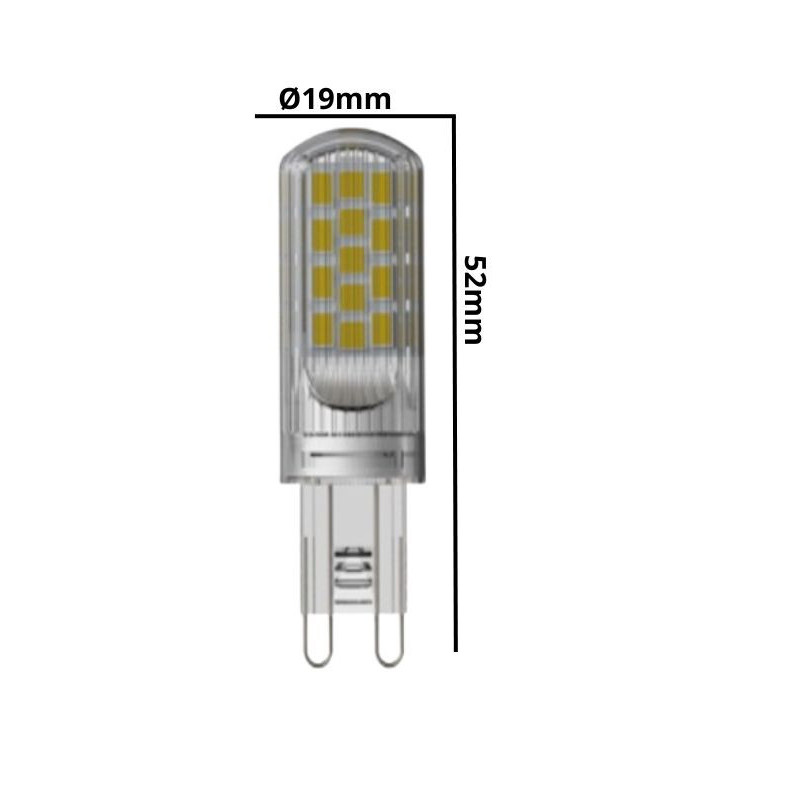 Bombilla G9 LED 4.2W Lumileds Chip