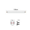Pack 10 Tubo LED 20W Cristal 120cm 190LM/W ALTA LUMINOSIDAD No FLICK 5 Años de garantía
