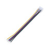 Conector con cable para Tiras LED 24V RGB+CCT  SMD IP20 6 Pines 10mm para tira 72370