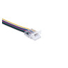 Conector con cable para Tiras LED 24V RGB+CCT  SMD IP20 6 Pines 10mm para tira 72370