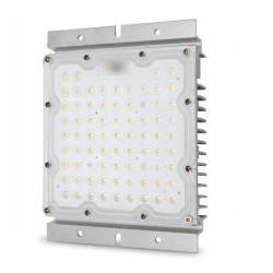 Módulo Óptico LED 60W SMD3030 Bridgelux 180Lm/W Driver Alta Luminosidad  Simétrico 140ºx140º