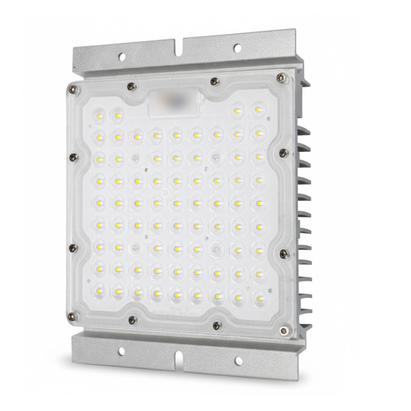 Módulo Óptico LED 60W SMD3030 Bridgelux 180Lm/W Driver Alta Luminosidad  Simétrico 140ºx140º