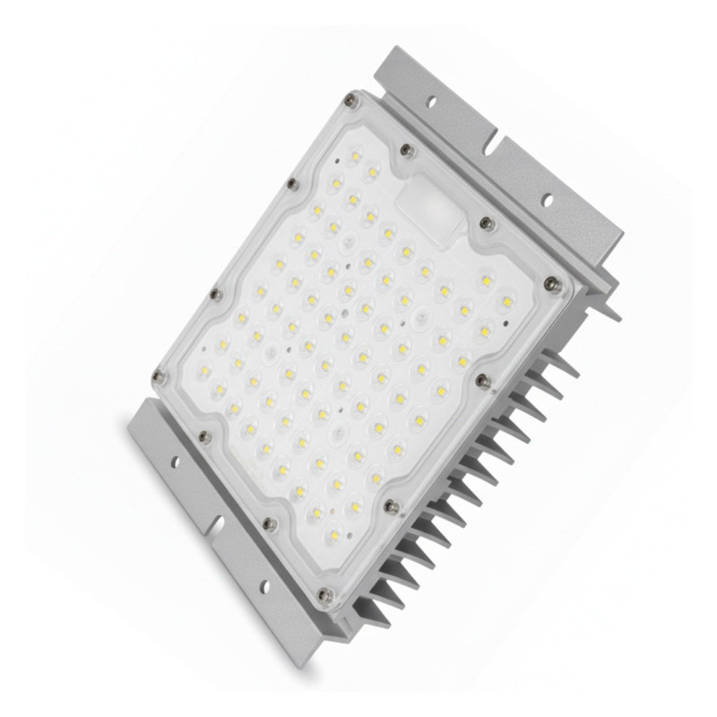 Módulo Óptico LED 60W SMD3030 Bridgelux 180Lm/W Driver Alta Luminosidad  Simétrico 140ºx140º