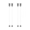 Kit de suspension para carril colgante- 1 metro