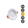 Downlight LED 8W Circular OSRAM CHIP - CCT - UGR17 - 3 años de garantia