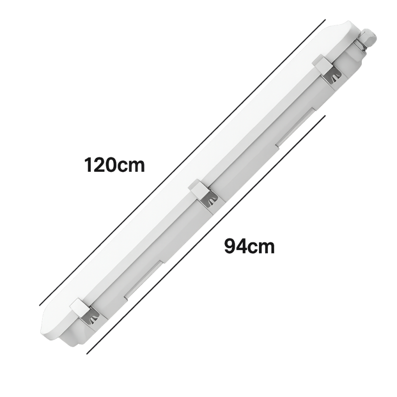 Pantalla Estanca LED 40W COREPLUS EVO 120CM Driver Philips Xitanium 3CCT IP66