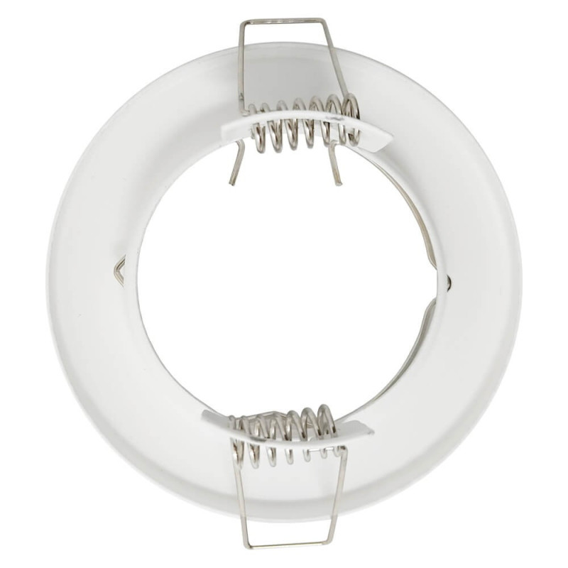 Aro Redondo Blanco Fijo para dicroica LED GU10 MR16
