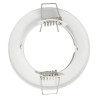 Aro Redondo Blanco Fijo para dicroica LED GU10 MR16