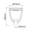 Farola LED 40W Philips Lumileds SMD 3030 130Lm/W