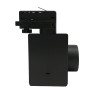 Foco LED 40W Negro para Carril Monofásico BRIDGELUX Chip 100º CRI +90