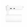 Foco LED 30W-40W Blanco Chip Bridgelux Carril Monofásico Color Seleccionable