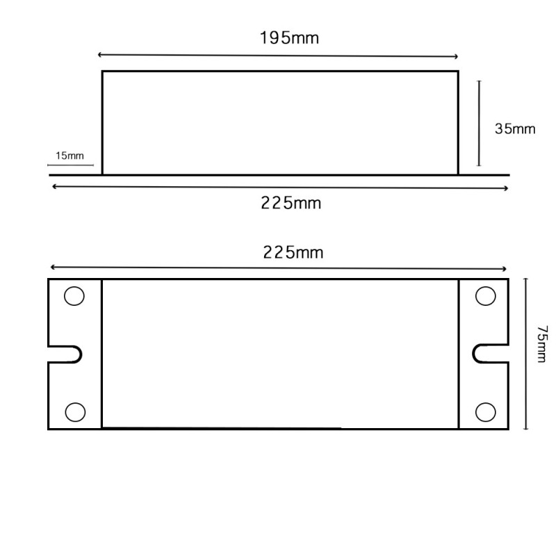 Fuente Alimentación 24V 200w IP68 8.3A 2 Salidas 3 años de garantía