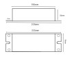 Fuente Alimentación 24V 200w IP68 8.3A 2 Salidas 3 años de garantía