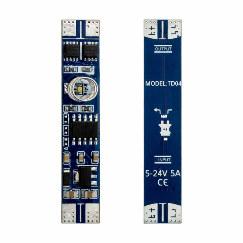Interruptor táctil de encendido/apagado y regulación 5-24V DC para Perfiles LED