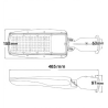 Farola LED 50W LUMILEDS Chip 150Lm/W 3 años de garantia