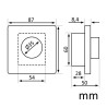 Regulador TRIAC de 15w a 1000W Dimmer AC 220V