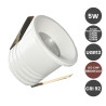 Empotrable LED 5W Bridgelux Chip UGR13 Blanco Color Seleccionable