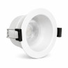 Foco empotrable LED 8W Ignífugo Regulable TRIAC 3CCT IP65 36º Blanco