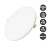Downlight LED Circular 16W-20W-24W 4CCT Ajustable 80-190mm CRI92