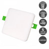 Downlight LED Cuadrado 6W-9W-12W 4CCT Ajustable 50-100mm Blanco CRI92