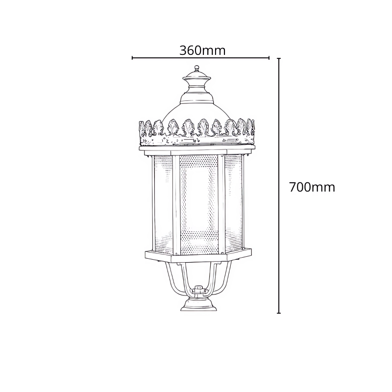 Farola LED Aluminio