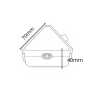 Conector LED INTEGRADO TRIANGULAR 1.5W para regletas Osram ref 101999 y 102000