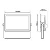 Foco Proyector LED 100W Color Seleccionable Chip Lumileds