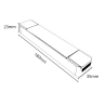 Fuente de Alimentación Slim 100W Salida Seleccionable 12V/24VDC IP42 4,1A