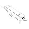 Fuente de Alimentación Slim 150W Salida Seleccionable 12V/24VDC IP42 6,3A