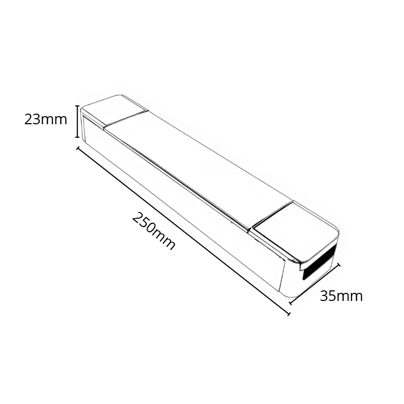 Fuente de Alimentación Slim 250W Salida Seleccionable 12V/24VDC IP42 10A