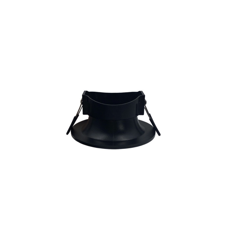 Aro Fijo para Dicroica circular Negro GU10-MR16