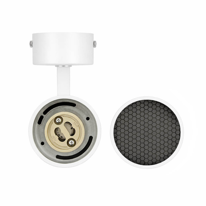 Aplique de Techo o Pared para Lámparas GU10 Blanco UGR13
