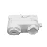 Conector adaptador de carril TRIFASICO Blanco