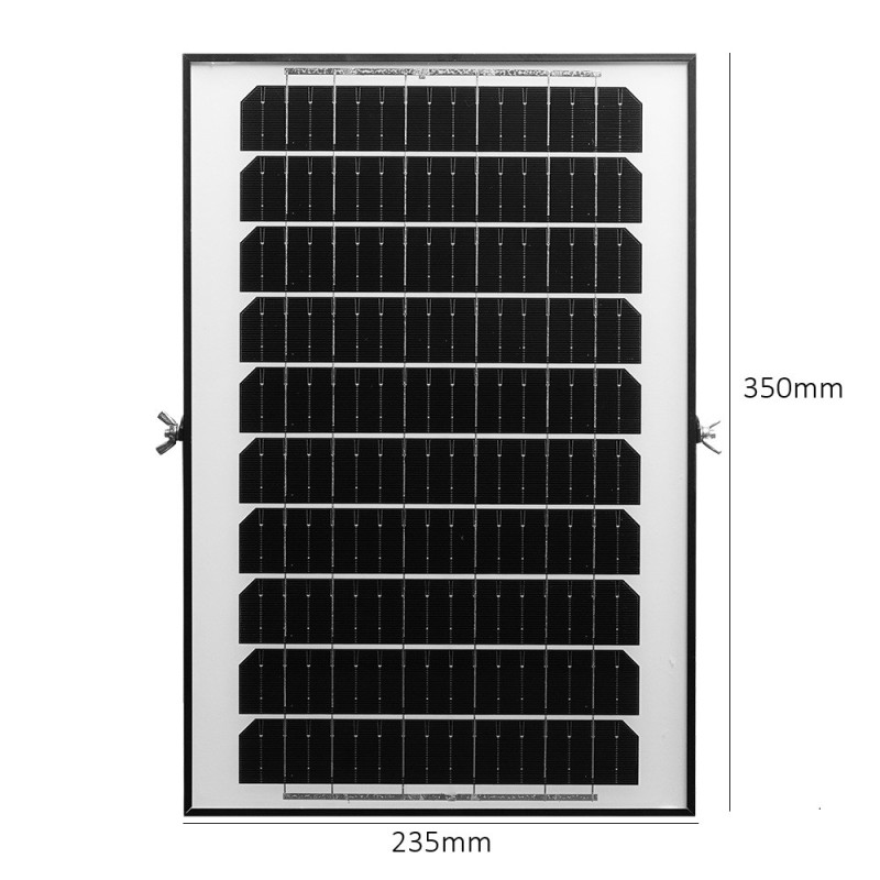 Foco Proyector LED Solar 100W Color Seleccionable Control Remoto IP65