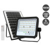 Foco Proyector LED Solar 100W Color Seleccionable Control Remoto IP65