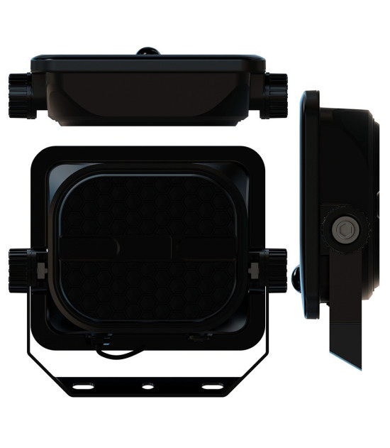 Foco Proyector LED Solar 100W Color Seleccionable Sensor PIR + Control Remoto IP65