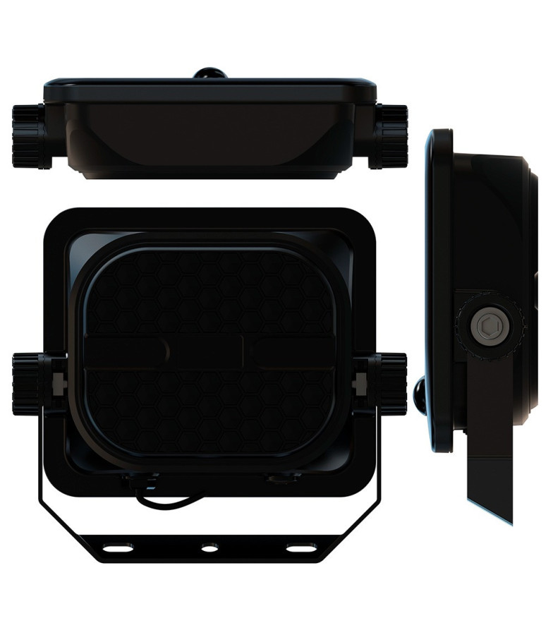 Foco Proyector LED Solar 100W Color Seleccionable Sensor PIR + Control Remoto IP65