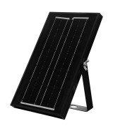 Foco Proyector LED Solar 100W Color Seleccionable Sensor PIR + Control Remoto IP65